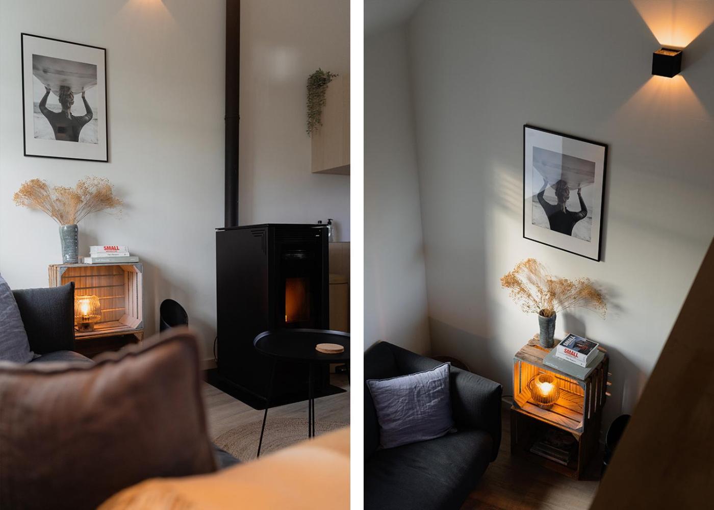 Romantisch Huisje Met Houtkachel & Airco Op 2,5Km Van Zee Groede Bagian luar foto